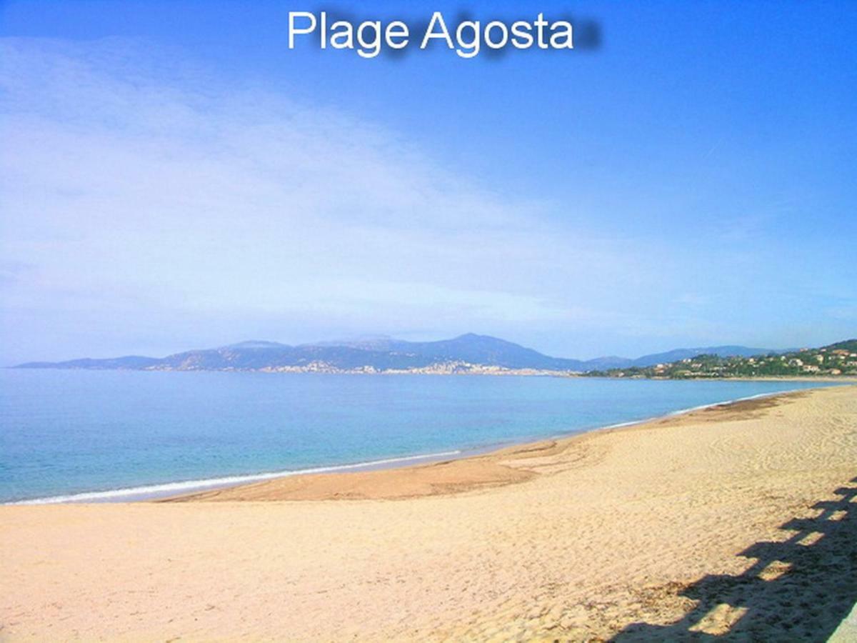 Vue Mer Panoramique Plage 50M Porticcio Corse Exteriér fotografie